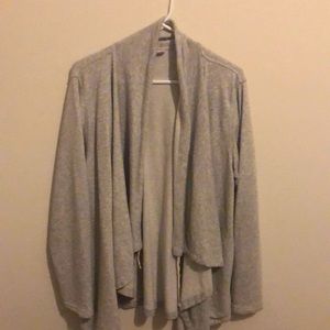 XL Grey Old Navy Active Cardigan Sweater